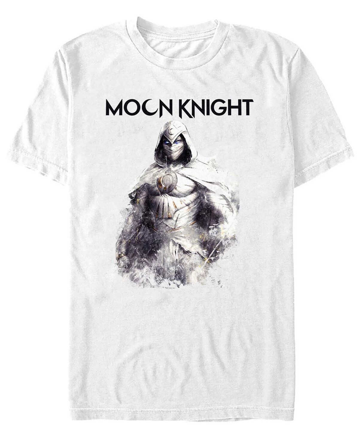 

Мужская футболка с коротким рукавом marvel likeness moon knight fade Fifth Sun, белый