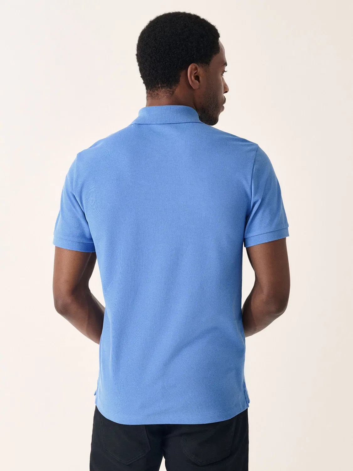 Поло синяя, Slim Fit Next — фото 3