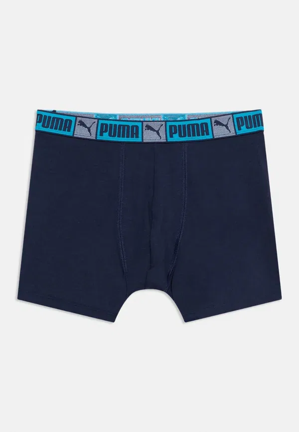Трусы с принтом Puma, красный/темно-синий — фото 3