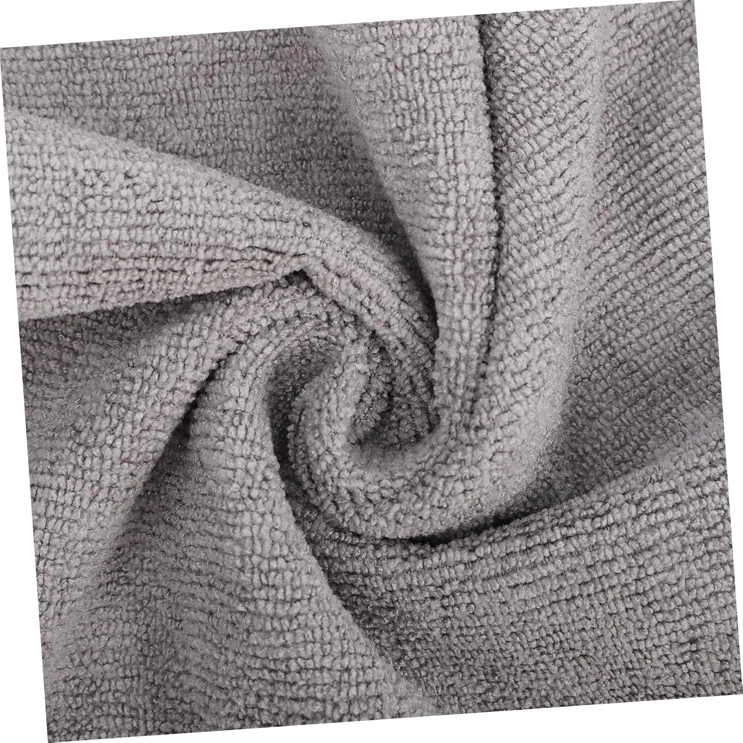 Эксфолиирующие перчатки для душа, 6 шт, Baluue, 21x15x0.5 см, Black/White/Grey — фото 3