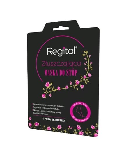 

Отшелушивающая маска для ног, 1 пара носков Regital