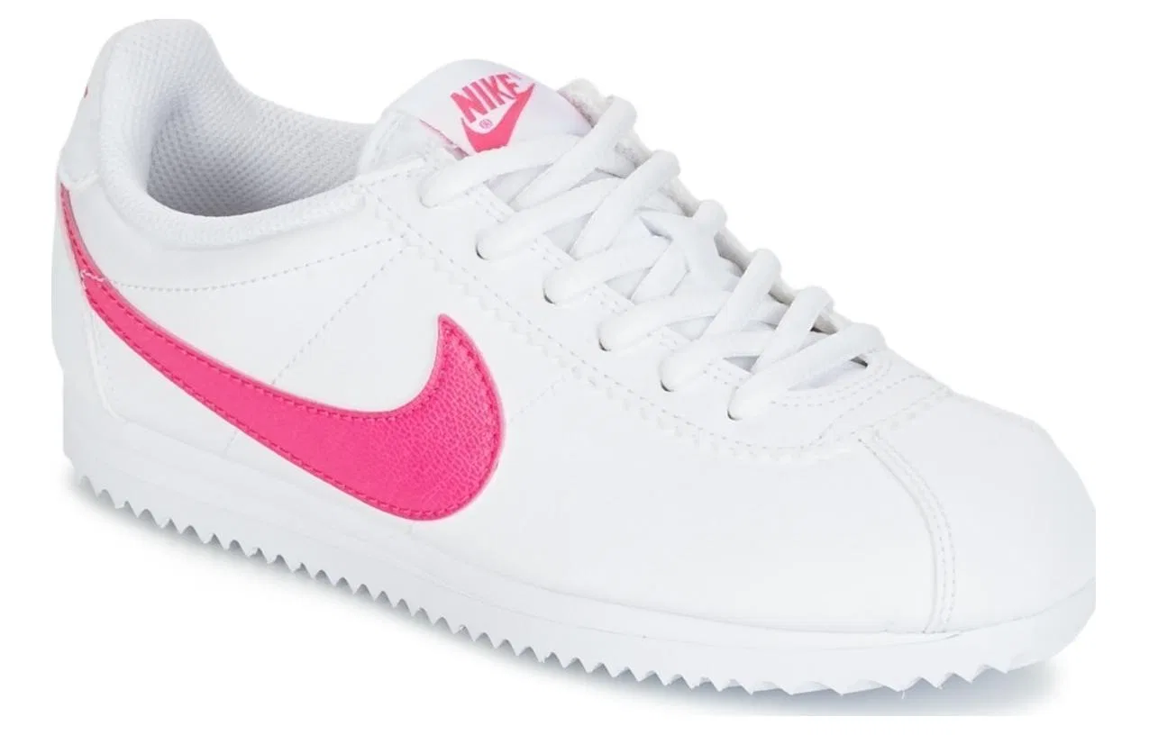 Детские кроссовки Nike Cortez, Цвет: White Pink — фото 4