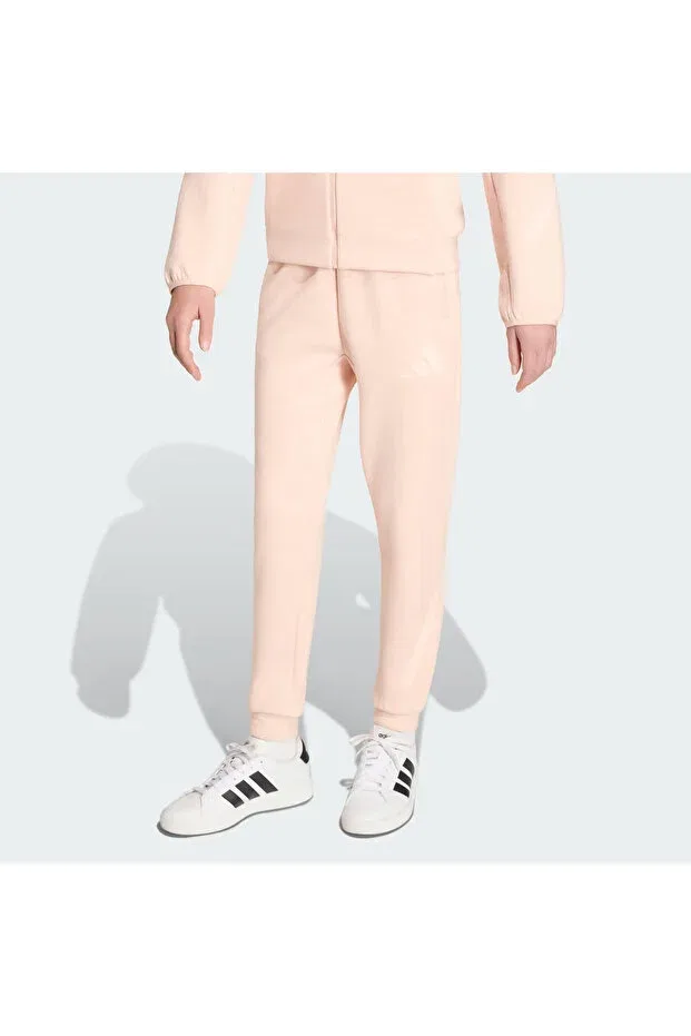 Детские спортивные штаны для девочек зауженные Z.N.E. Adidas, Pink