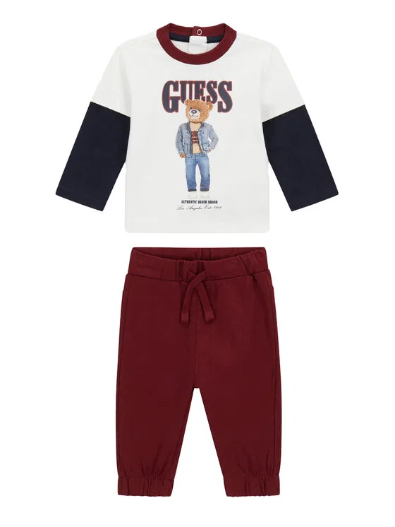 Комплект блузки и брюк regular fit Guess, мультиколор