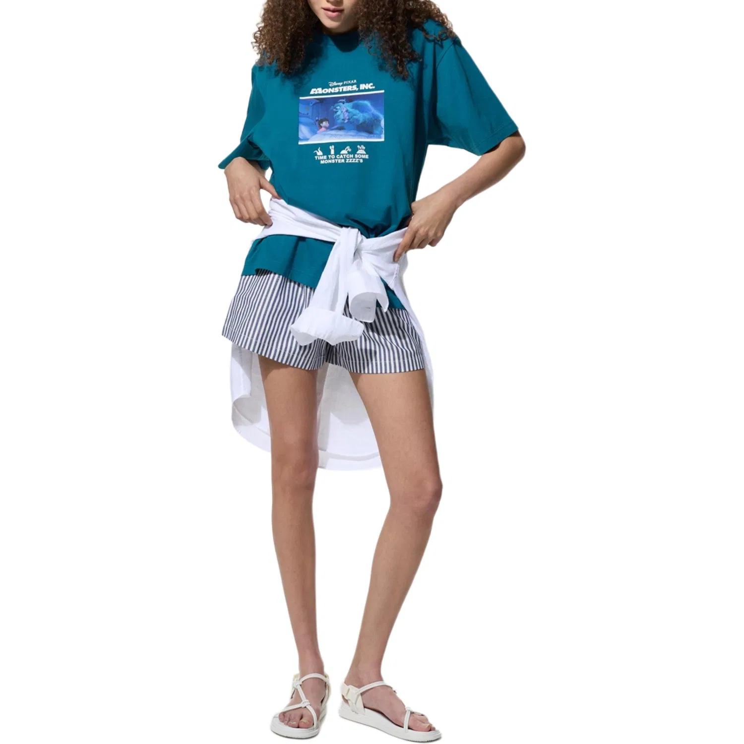Футболка Pixar Collaboration, Unisex, UNIQLO, Blue — фото 4