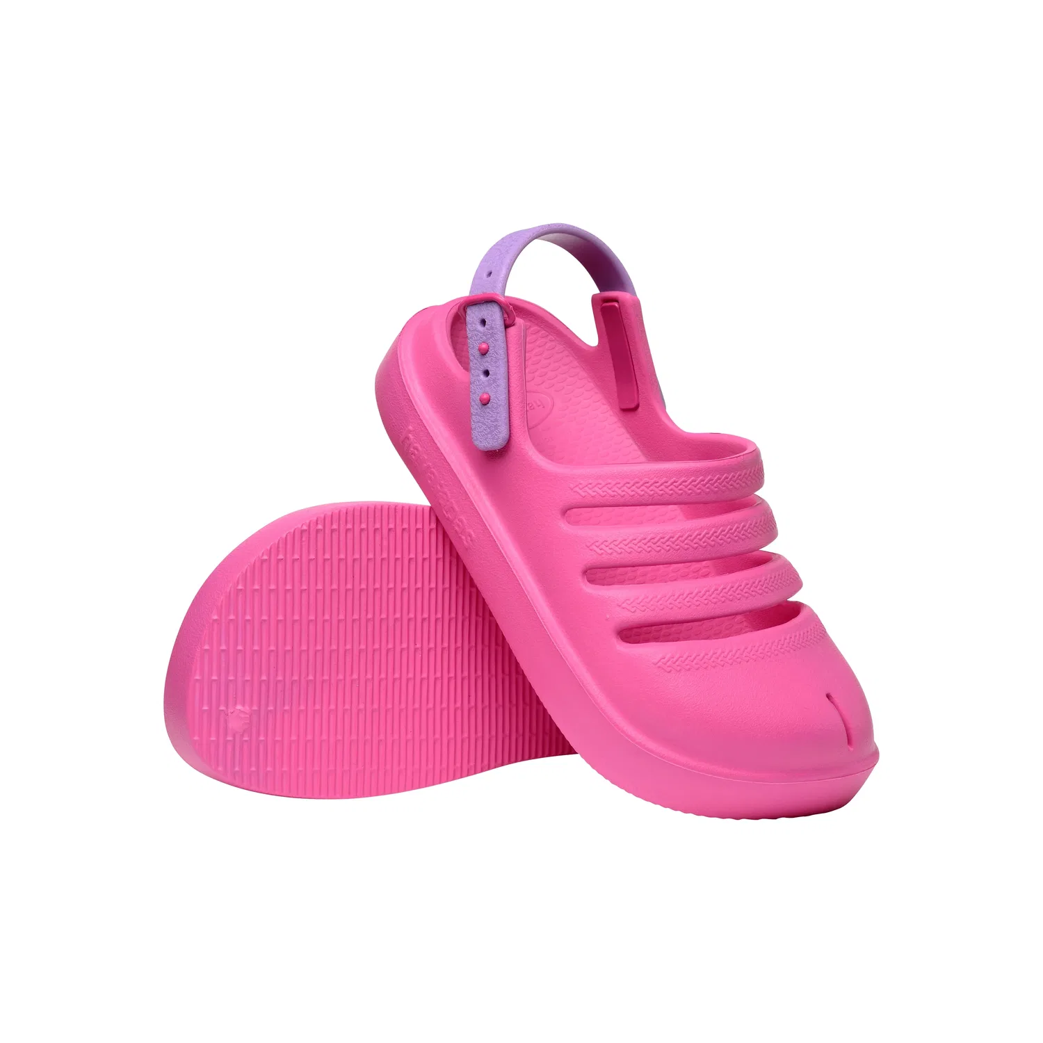 Сабо с ремешком детский Havaianas, розовый — фото 4