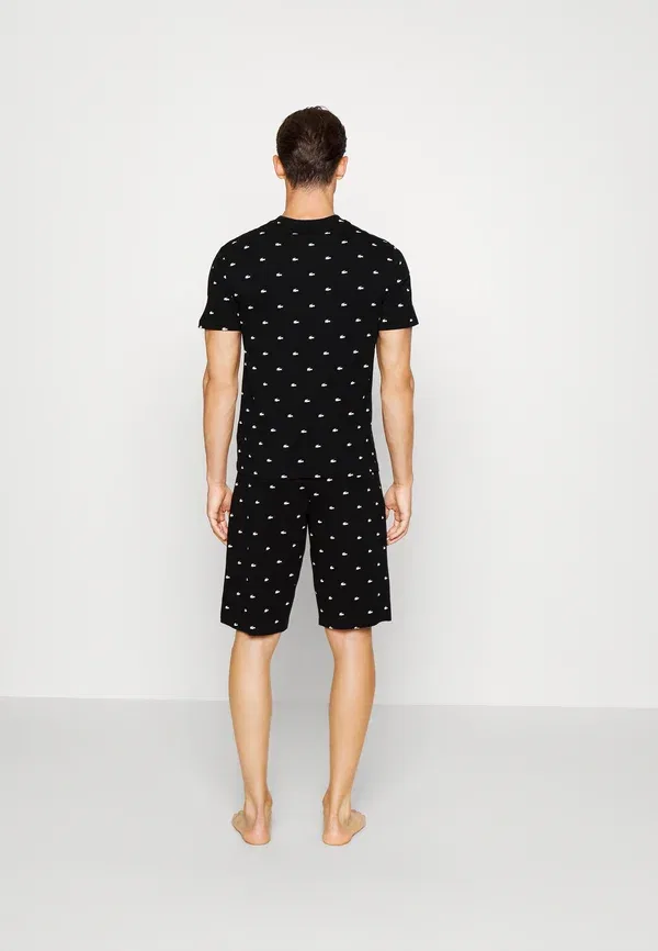 Пижама Lacoste, черно-белый — фото 3