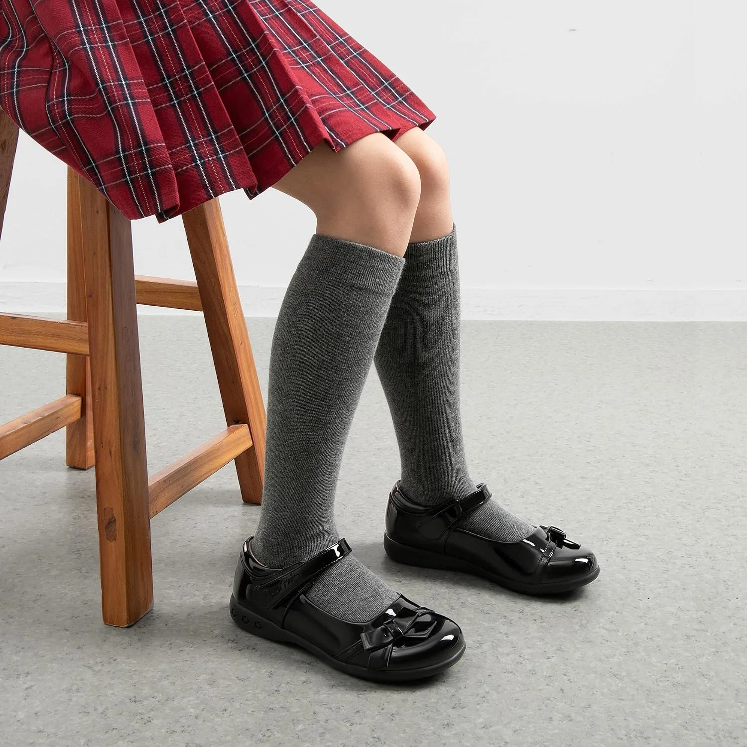 Детские туфли Мэри Джейн для девочек DREAM PAIRS, Black/Pat — фото 3