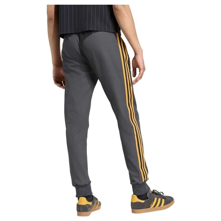 Спортивные штаны с длинным рукавом adidas Mufc Icon Tp, Черный — фото 3