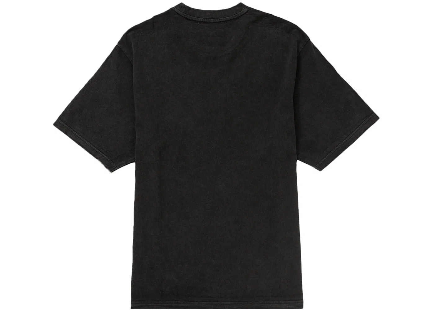 Мужская футболка с принтом Supreme Overprint Small Box Top, Black — фото 2