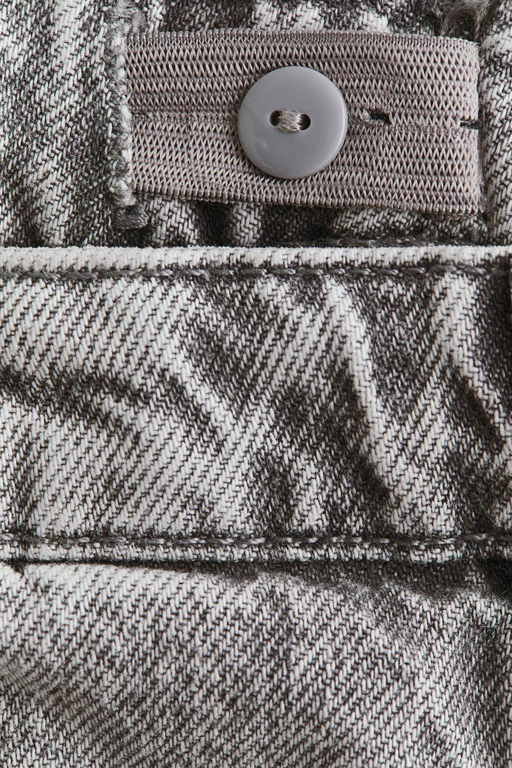 Джинсы свободного кроя H&M, Helles Denimgrau — фото 3