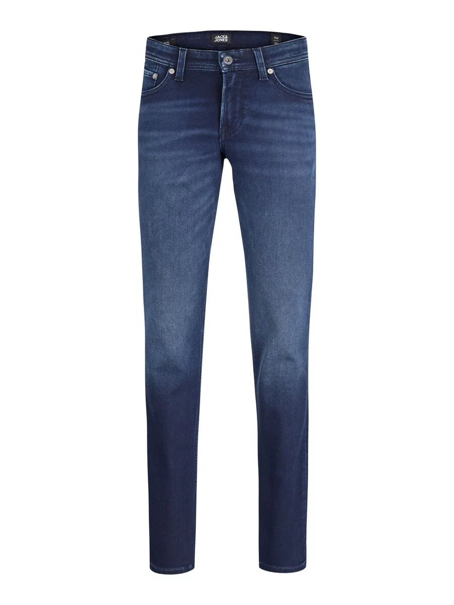 Джинсы Jack & Jones Junior Slim fit 'JJIGlenn JJOriginal' цвета «ночной синий»