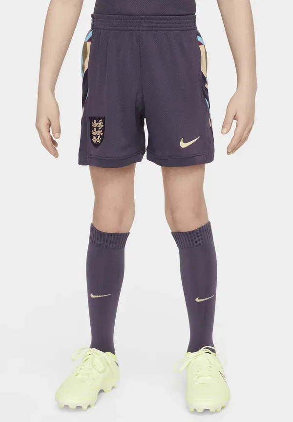 Комплект из футболки и шорт England 2024/25 Stadium Away Set Nike Performance Dark Raisin, Sesame — фото 4