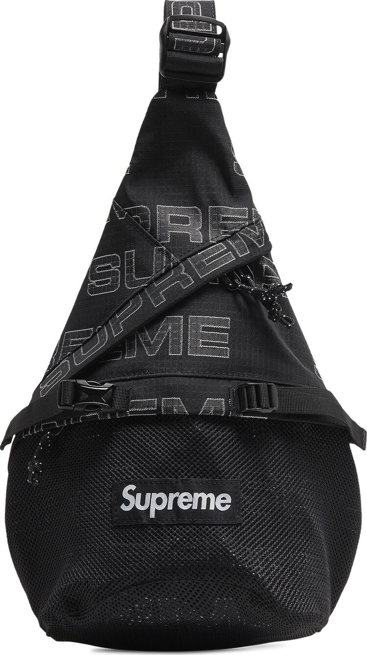 

Сумка Supreme Sling Bag Black, черный