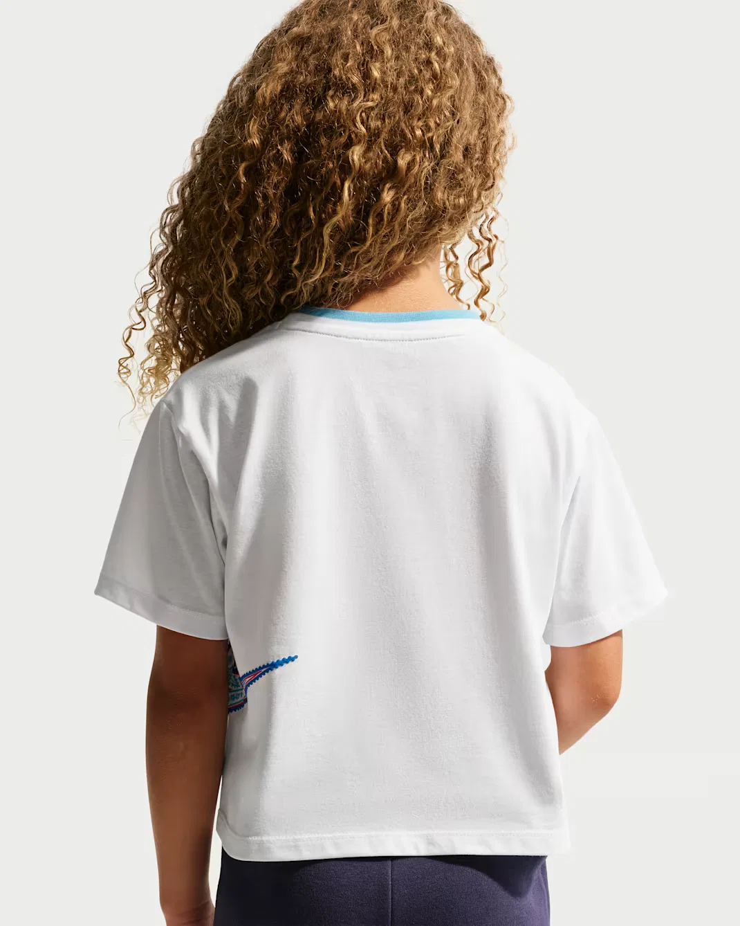 Детская футболка Nike Retro Remix, White — фото 2