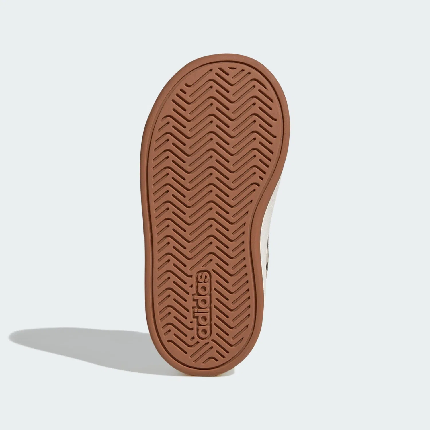Детские кроссовки на липучках Grand Court 3.0 Adidas, Weiss — фото 3