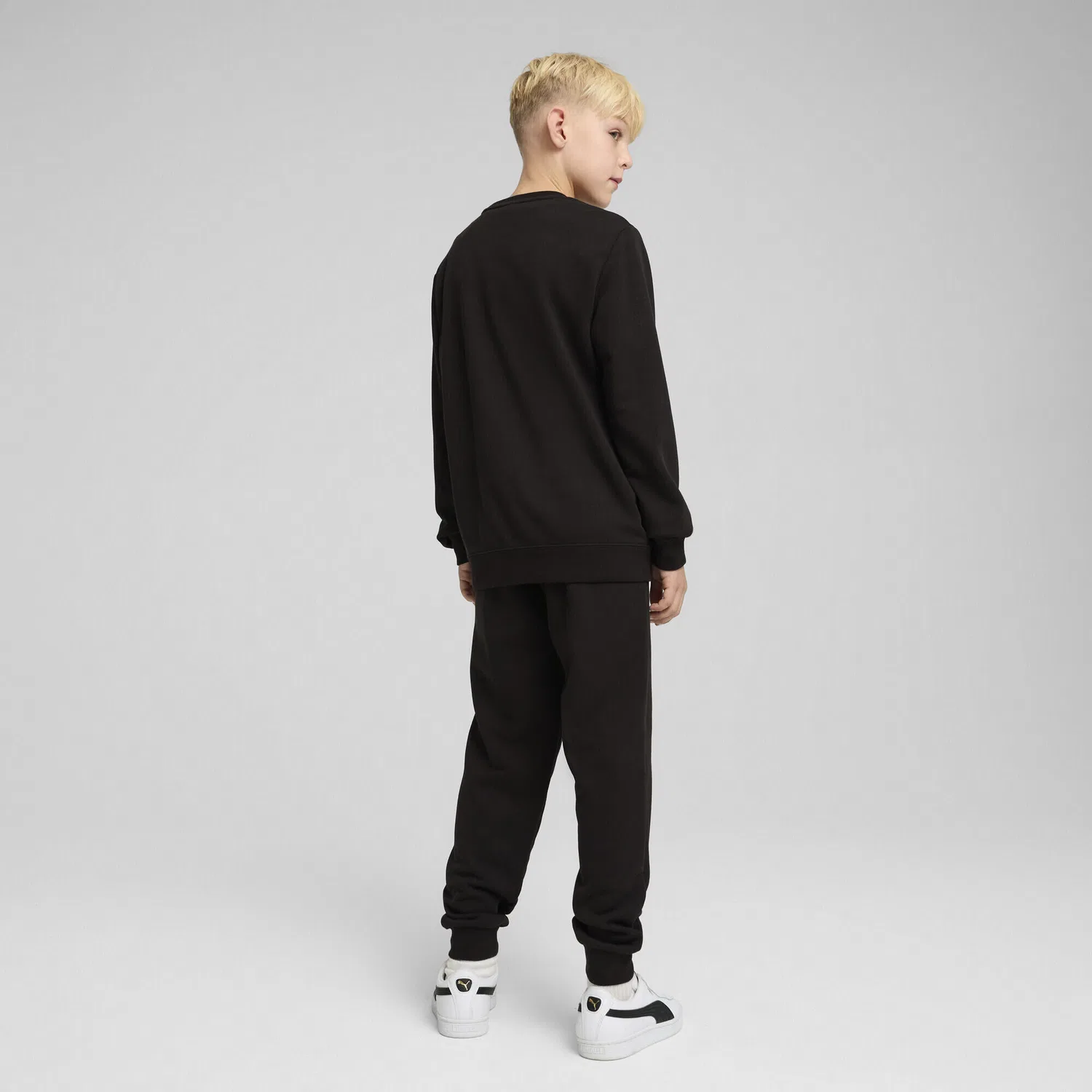 Детский спортивный костюм с длинным рукавом No. 1 Logo Puma, Schwarz Stadtgrun — фото 3