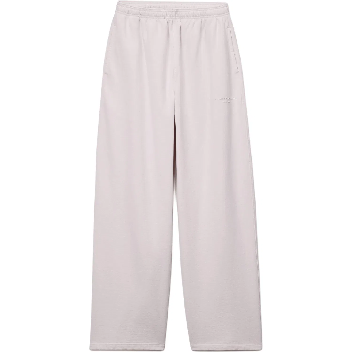 Женские трикотажные спортивные штаны прямого кроя Washed Light Pink Alexander Wang