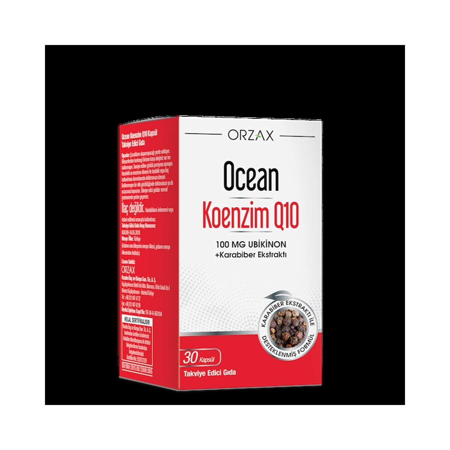 

Коэнзим Q10 Ocean, 30 капсул