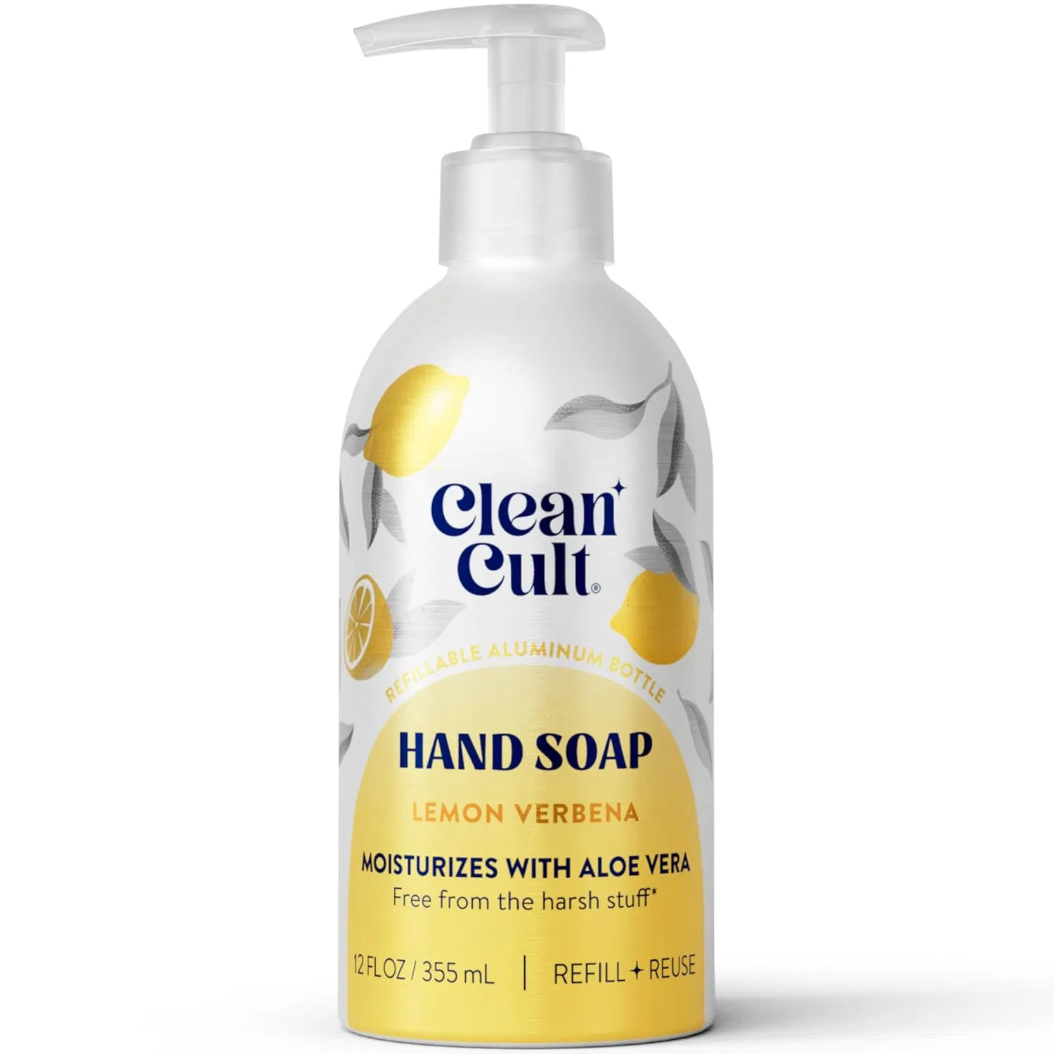 Жидкое мыло для рук Moisturising Lemon Verbena, Cleancult, 12 oz (340 г)