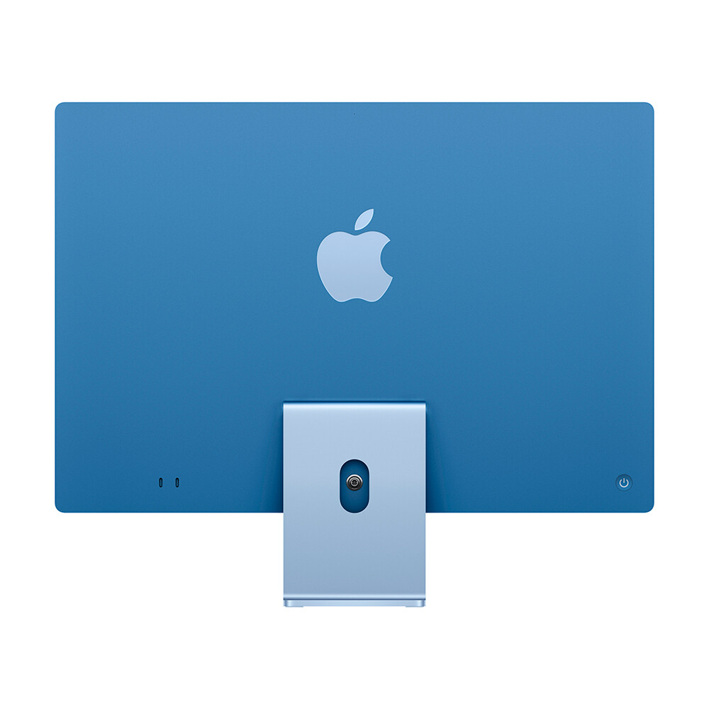 Моноблок Apple iMac 24" М4 (2024), 8 CPU/8 GPU, 16ГБ/256 ГБ, No Ethernet, Blue, английская клавиатура — фото 2
