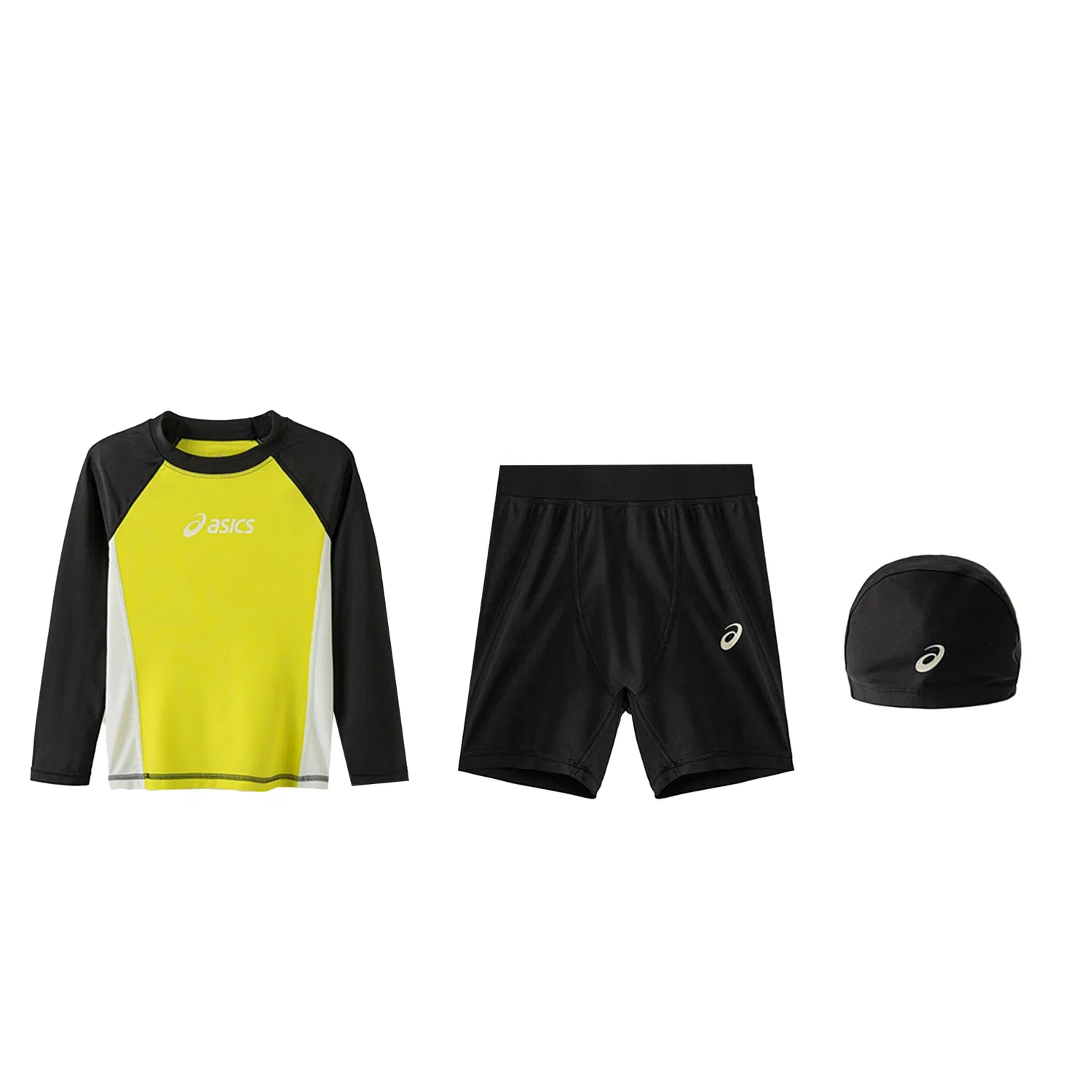 Детский купальник ASICS, Yellow