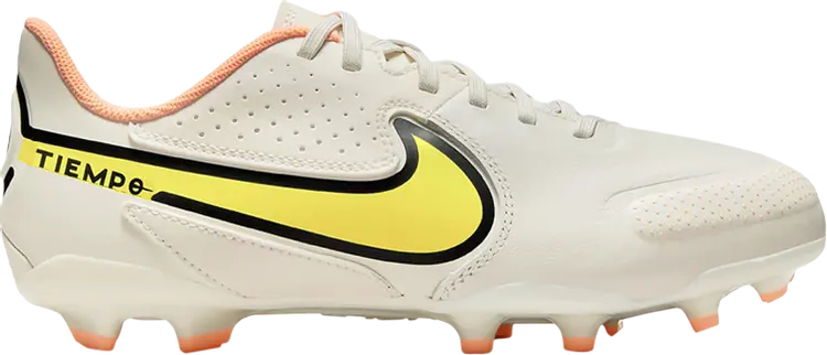 

Бутсы Nike Tiempo Legend 9 Academy MG GS 'Phantom Yellow Strike', белый