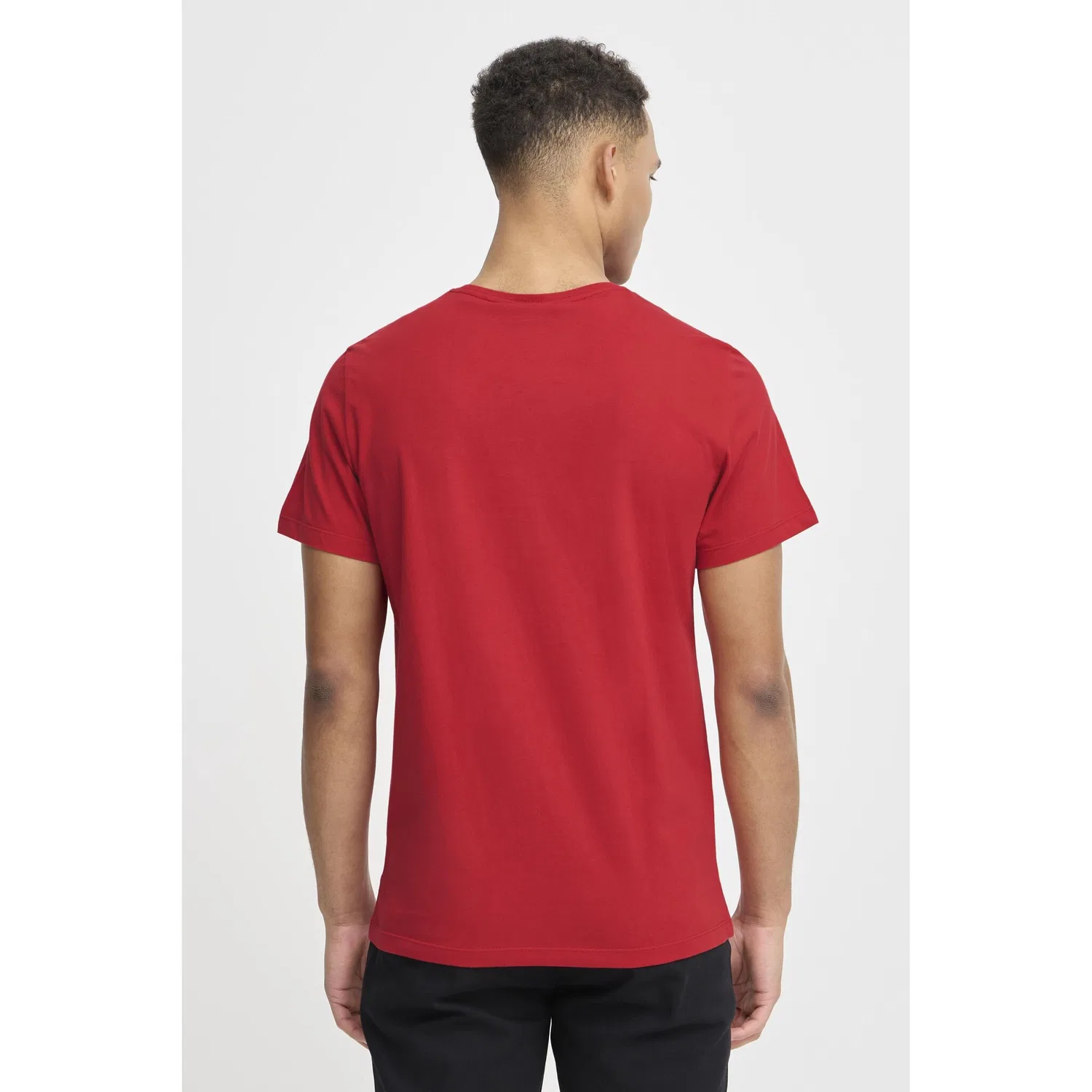 Детская хлопковая футболка с круглым вырезом Blend, Pomp Red — фото 4