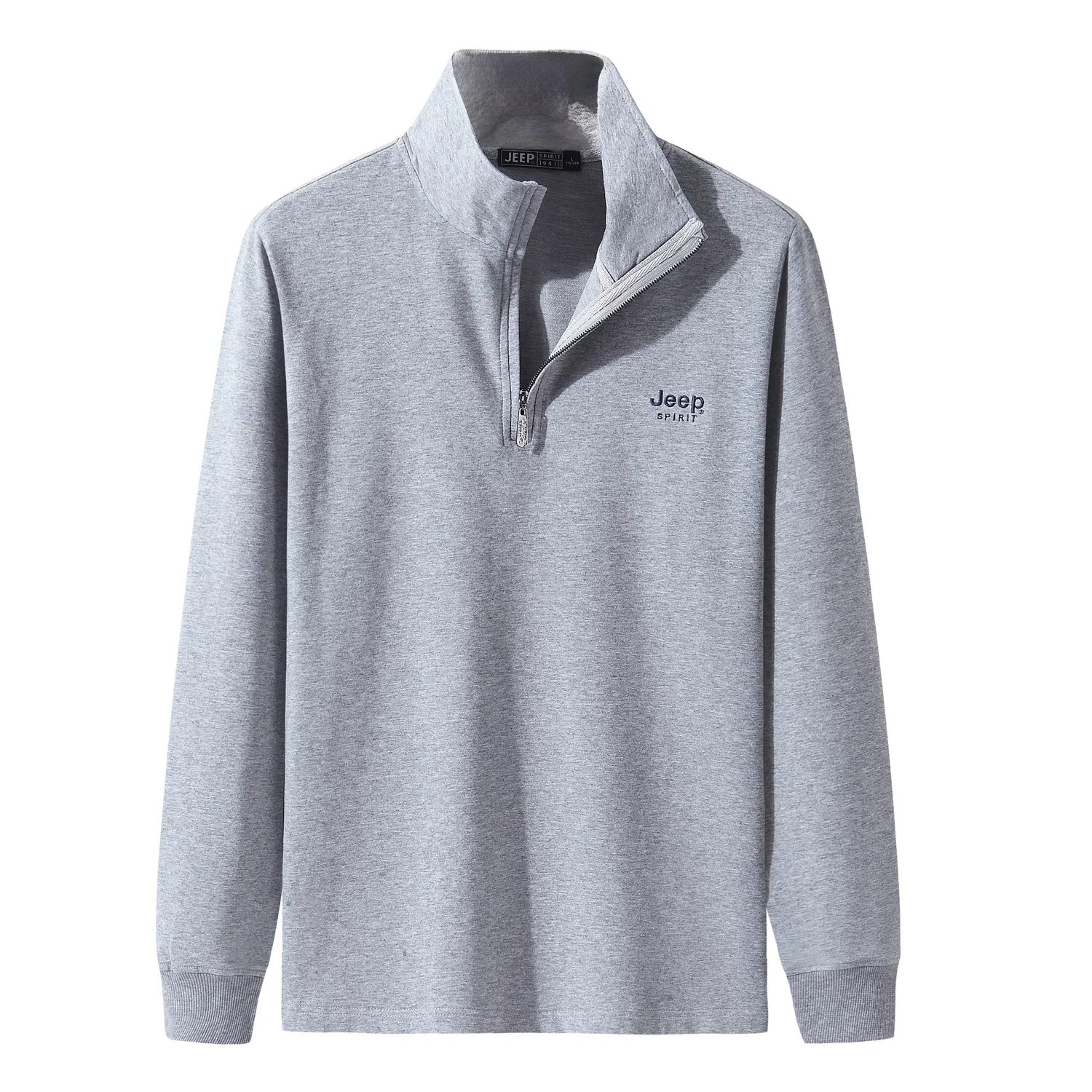 Детский свитшот с флисовой подкладкой JEEP SPIRIT Leisure Collection, Fleece-Lined Gray