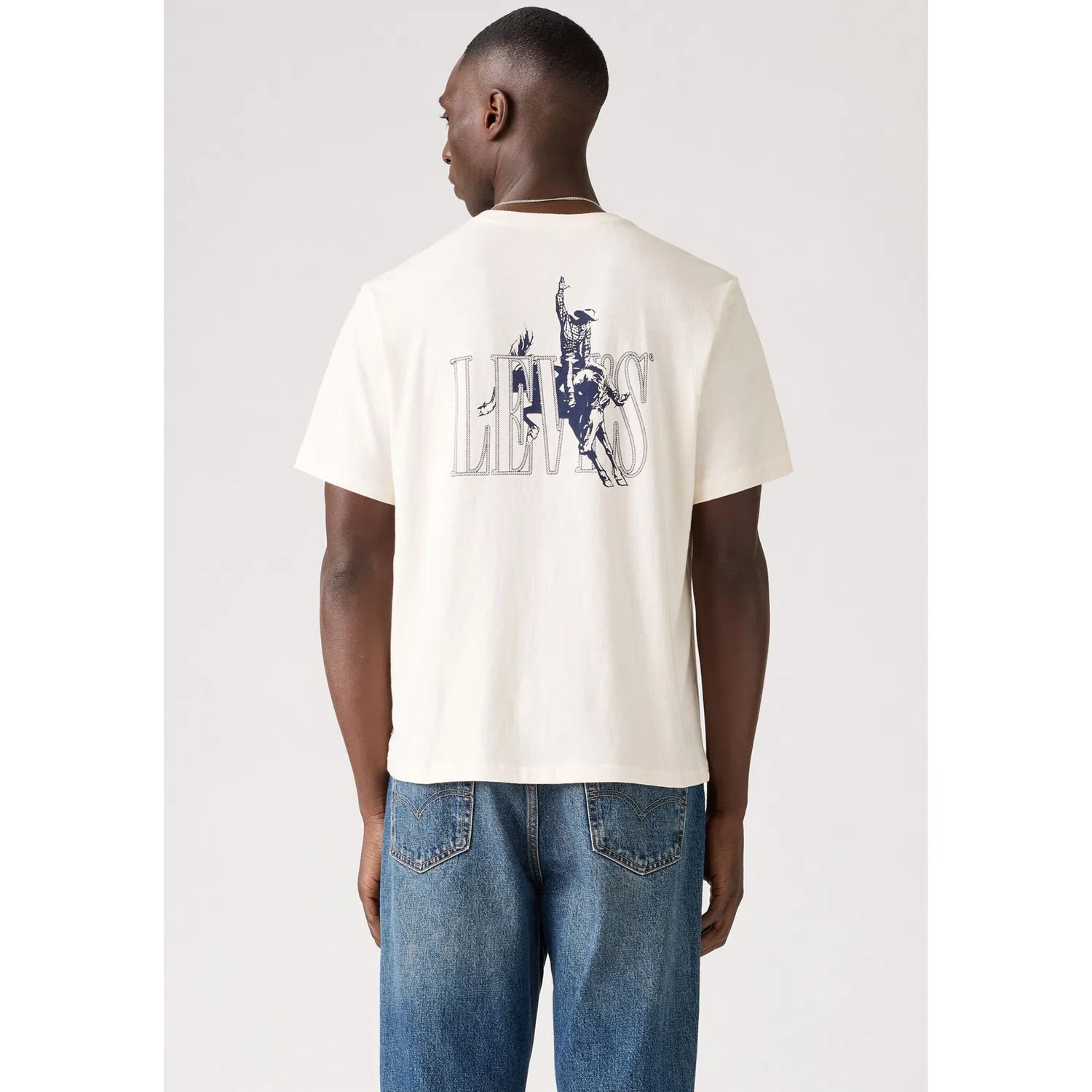 Мужская свободная футболка с логотипом Levi's, 0PEN FINISH TBD 3 — фото 3