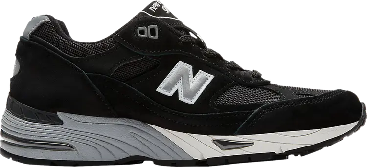 Кроссовки Wmns 991 Made in England 'Black Silver', черный