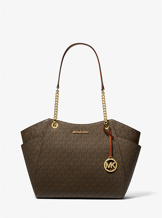 

Сумка через плечо с фирменным логотипом Jet set Michael Kors, коричневый
