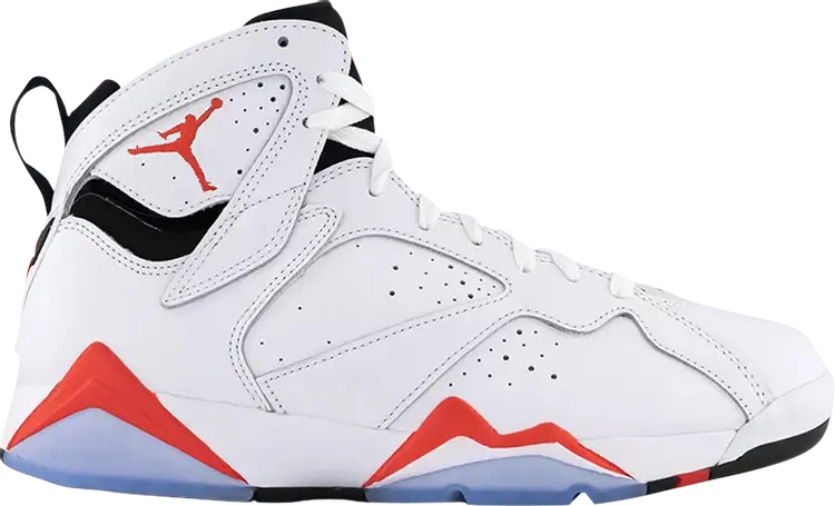 

Кроссовки Air Jordan 7 Retro White Infrared, белый