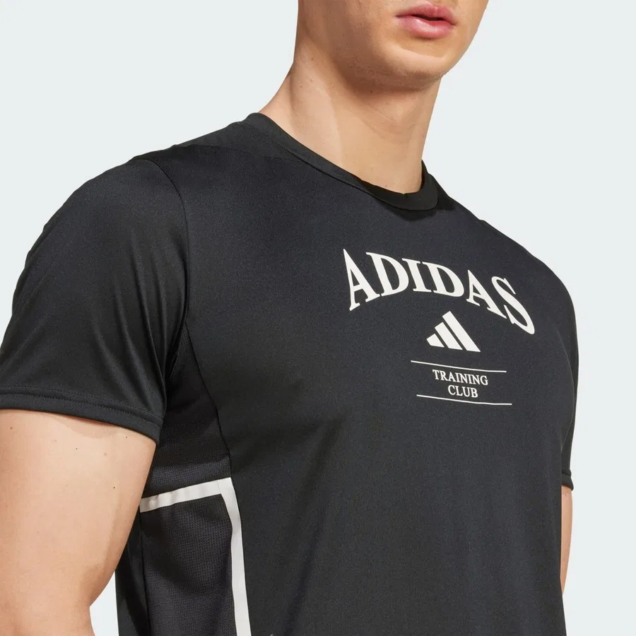 Мужская футболка с длинным рукавом Designed For Training Legacy adidas, Черный — фото 4