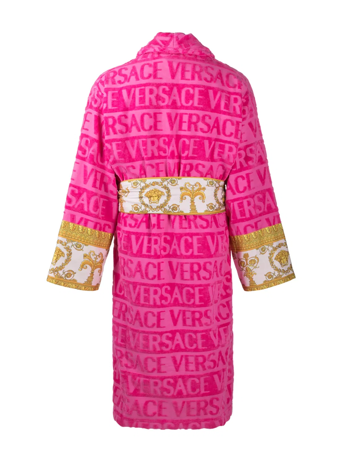 Халат I Love Baroque Versace, ярко-розовый — фото 2
