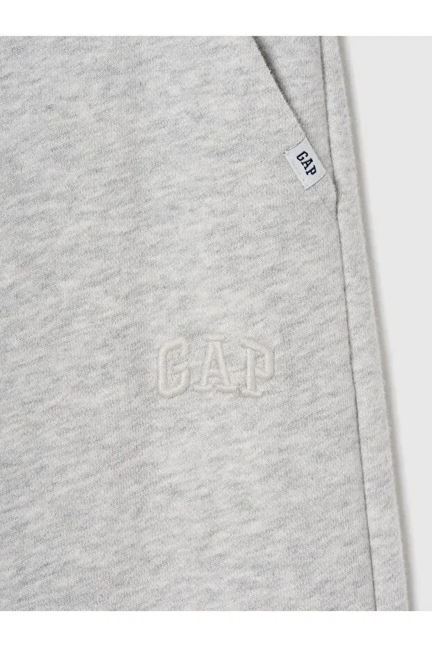 Детские спортивные штаны для девочек с принтом Gap, Gray-002 — фото 4