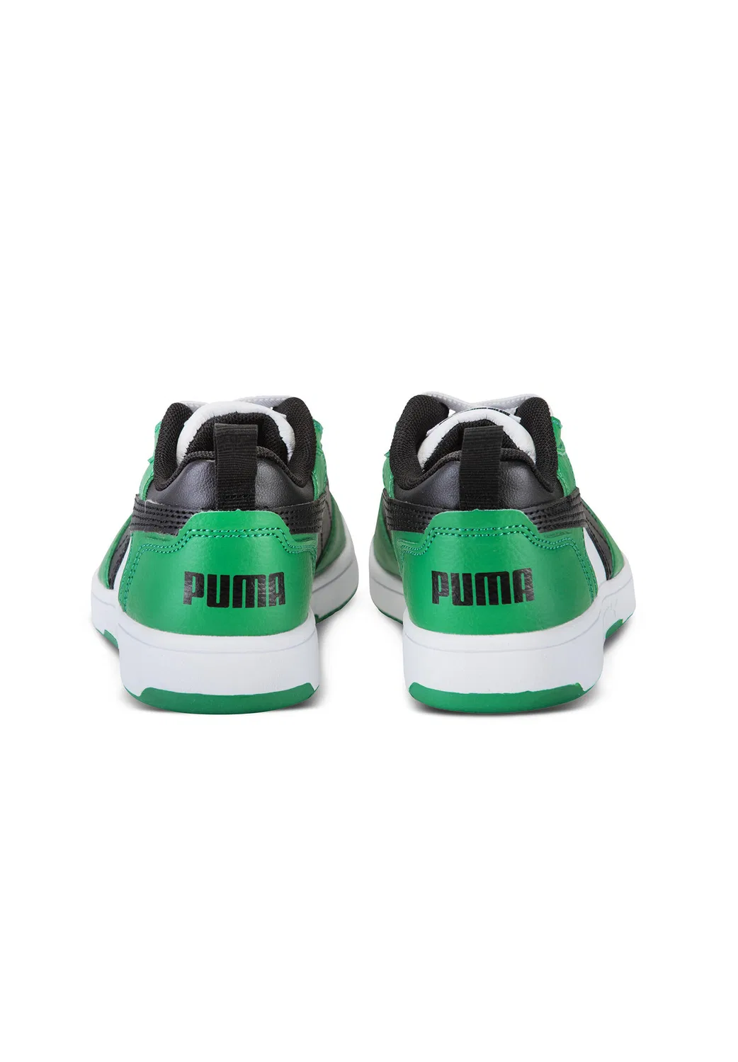 Детские кроссовки Puma Rebound V6 Lo AC PS, Цвет Weiss Grun — фото 4