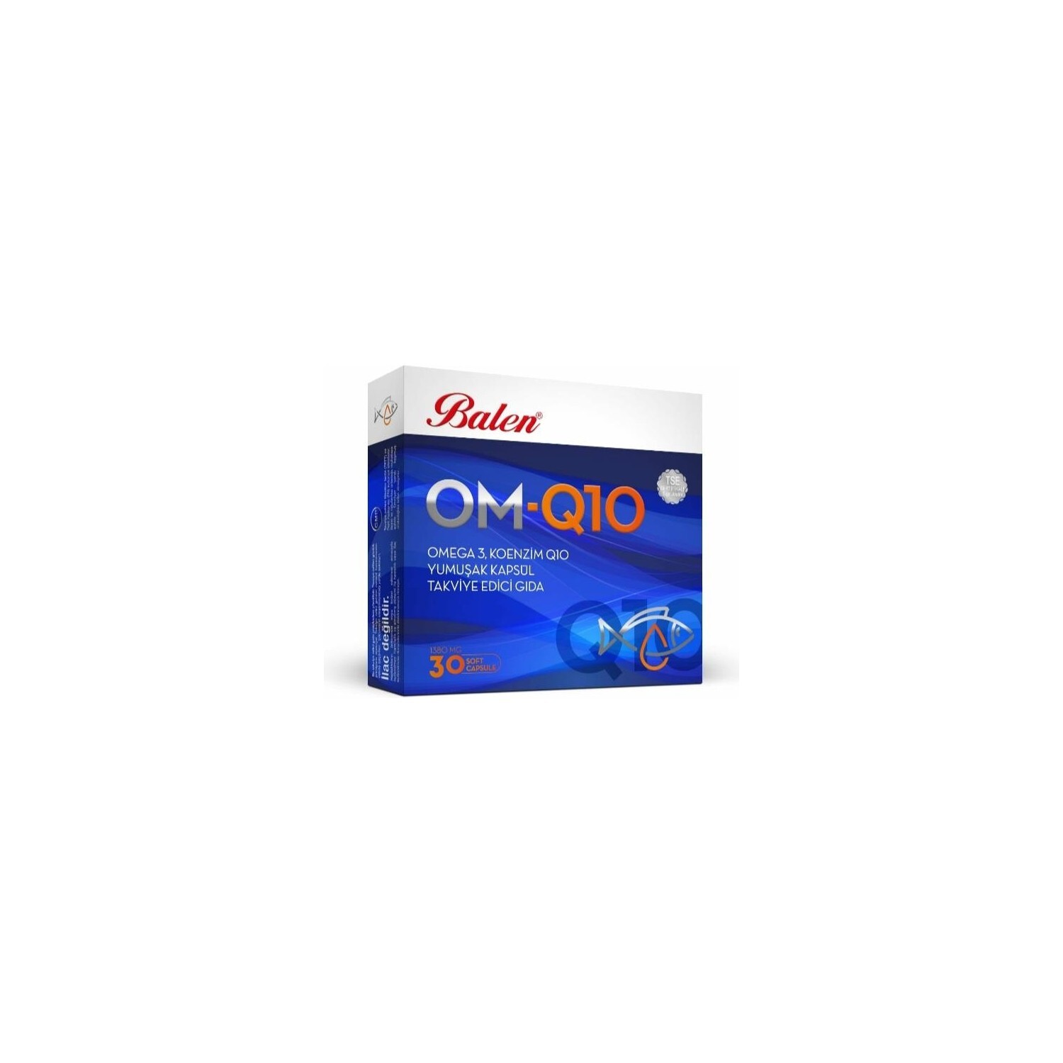 

Рыбий жир Balen Om-Q10 Omega-3