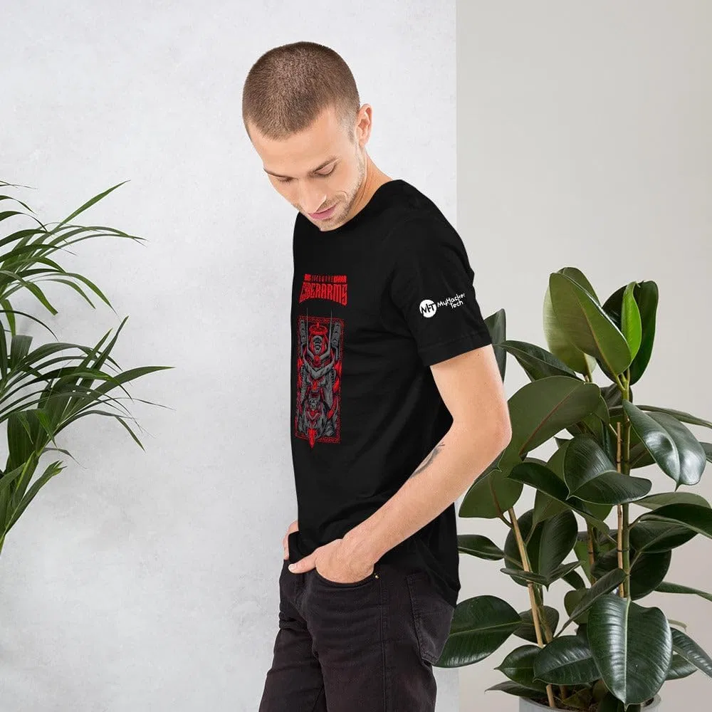 Футболка с принтом Cyberware Cyberarms, Dark Grey Heather — фото 2