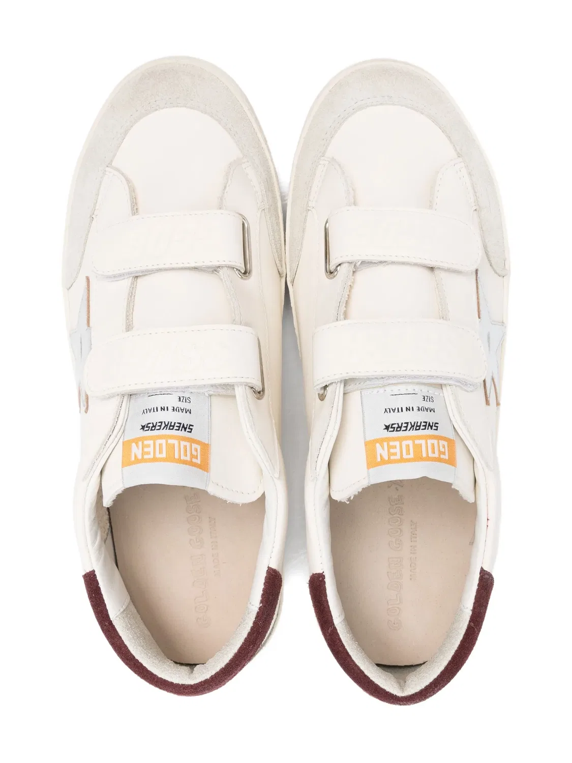 Кроссовки Old School Golden Goose, белый — фото 2