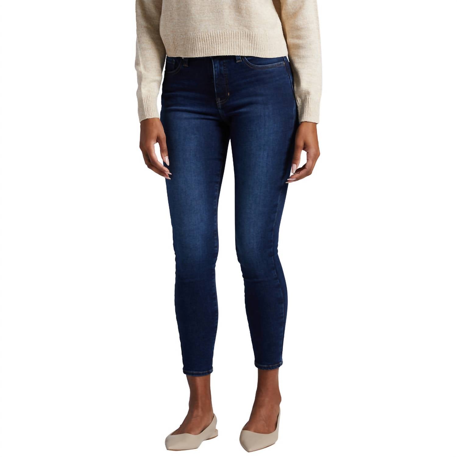 

"Forever Stretch Fit High Rise Skinny Jeans In Cadet Blue" - "Скинни джинсы Forever с высокой посадкой и эффектом стрейч в цвете кадетский синий" JAG