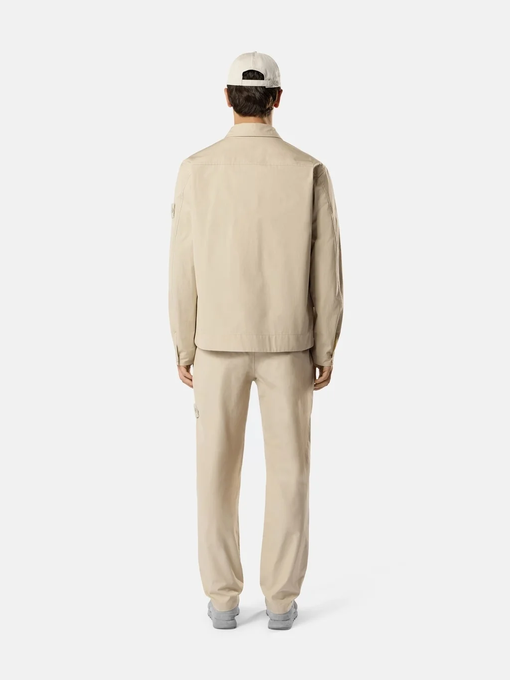 Мужские брюки чинос  Stone Island Regular Fit, бежевый — фото 3