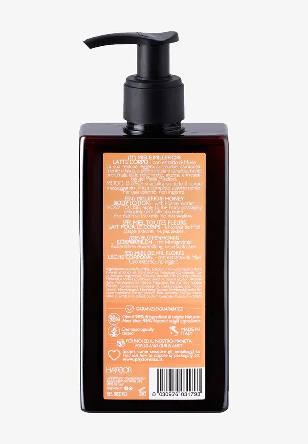 Лосьон для тела с медом Millefiori honey body lotion Phytorelax, 250 мл — фото 2