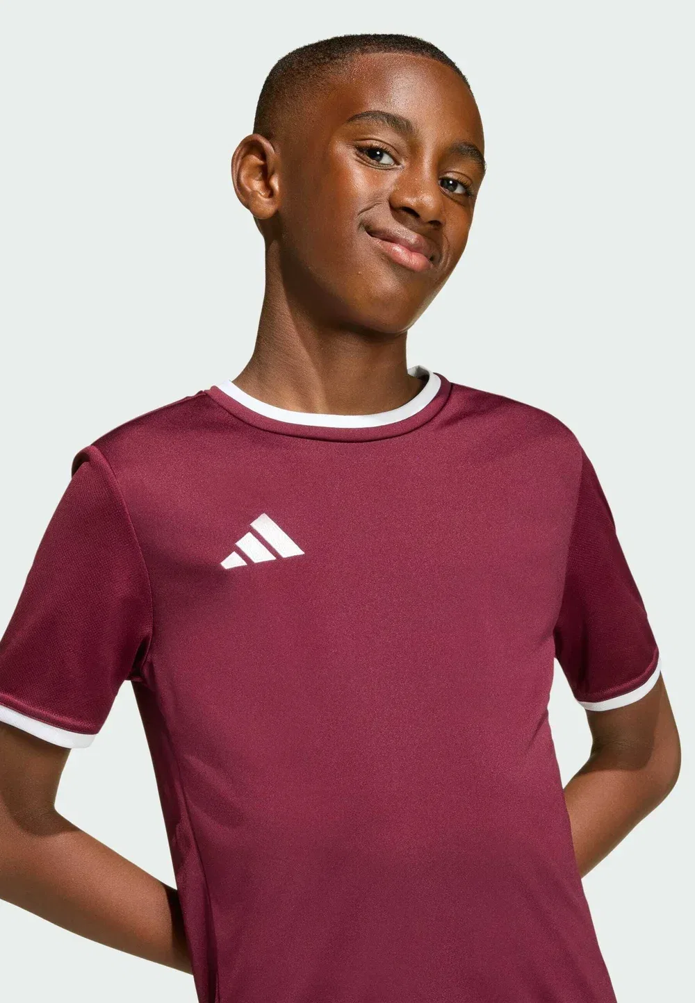 Спортивная футболка Adidas Performance, Team Maroon White — фото 3