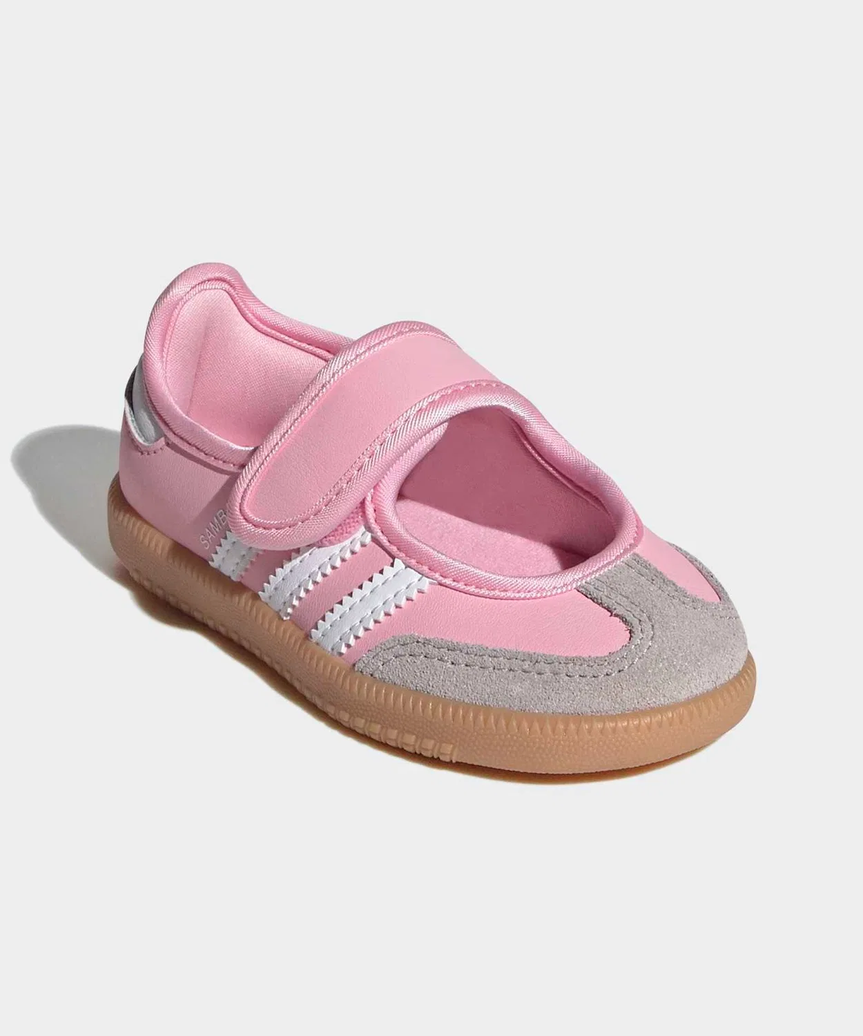 Детские кроссовки с ремешками Samba Jane Adidas, Pink — фото 4