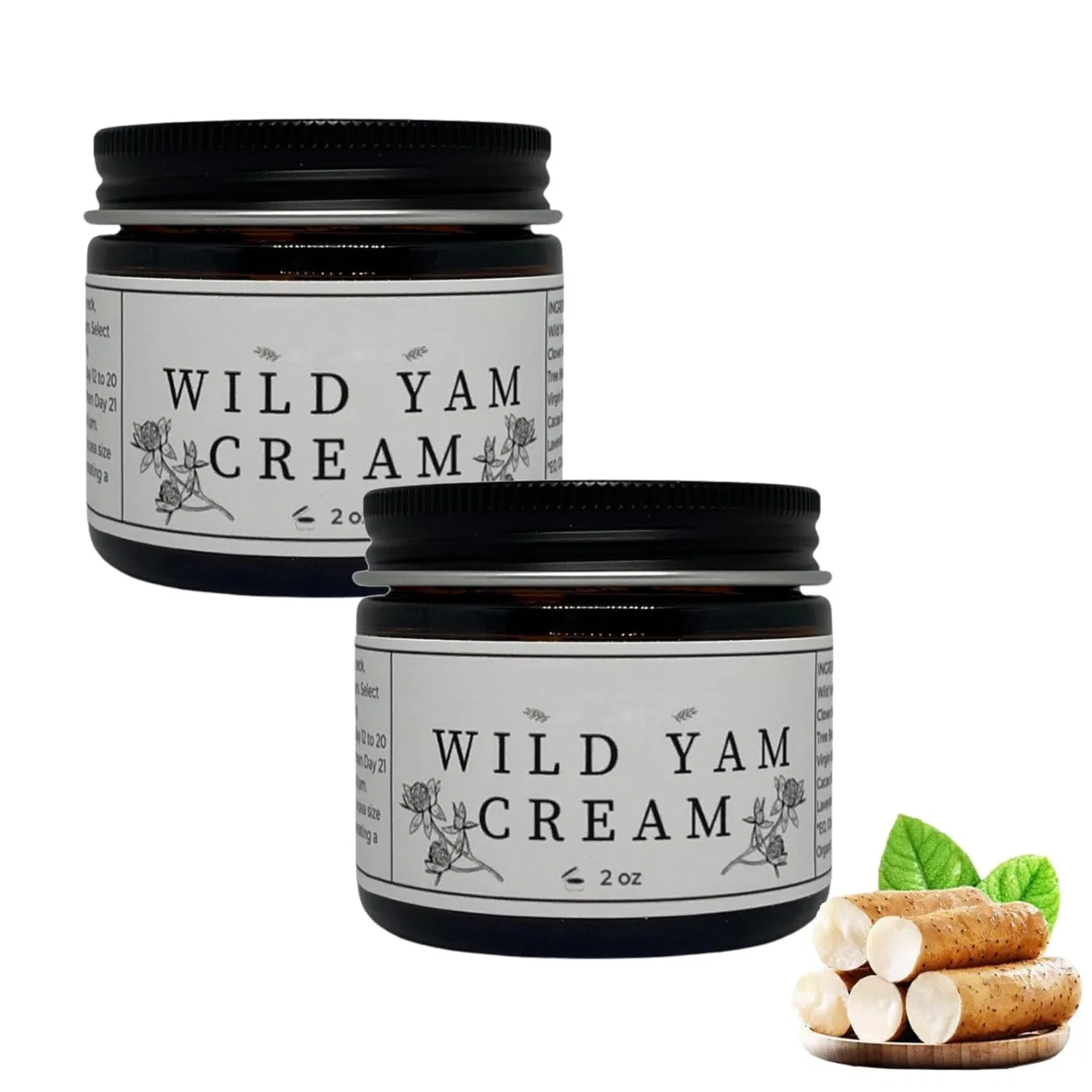 Крем для тела Wild Yam Cream, органический, 60 мл, 2 шт, CRTZHA