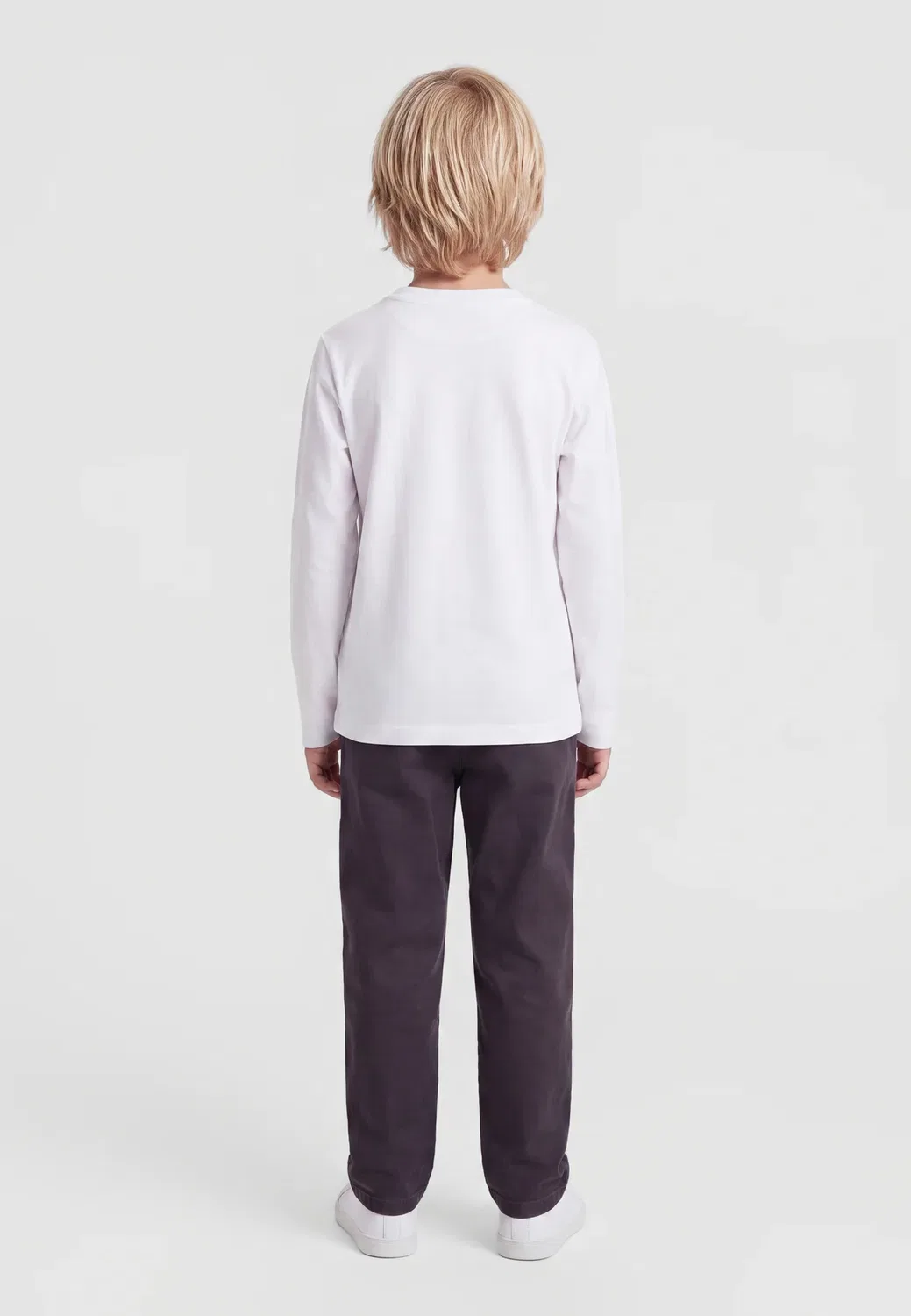 5 штук - футболка с длинными рукавами Friboo By Zalando, Mottled Grey/Bordeaux/White — фото 2