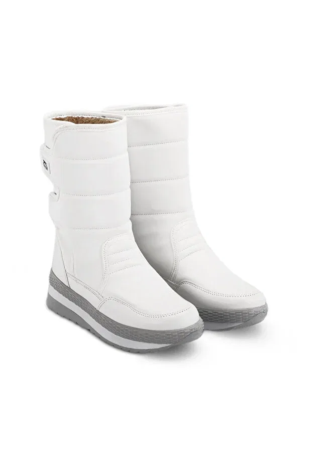 Детские ботинки для девочек белые Slazenger, White — фото 2