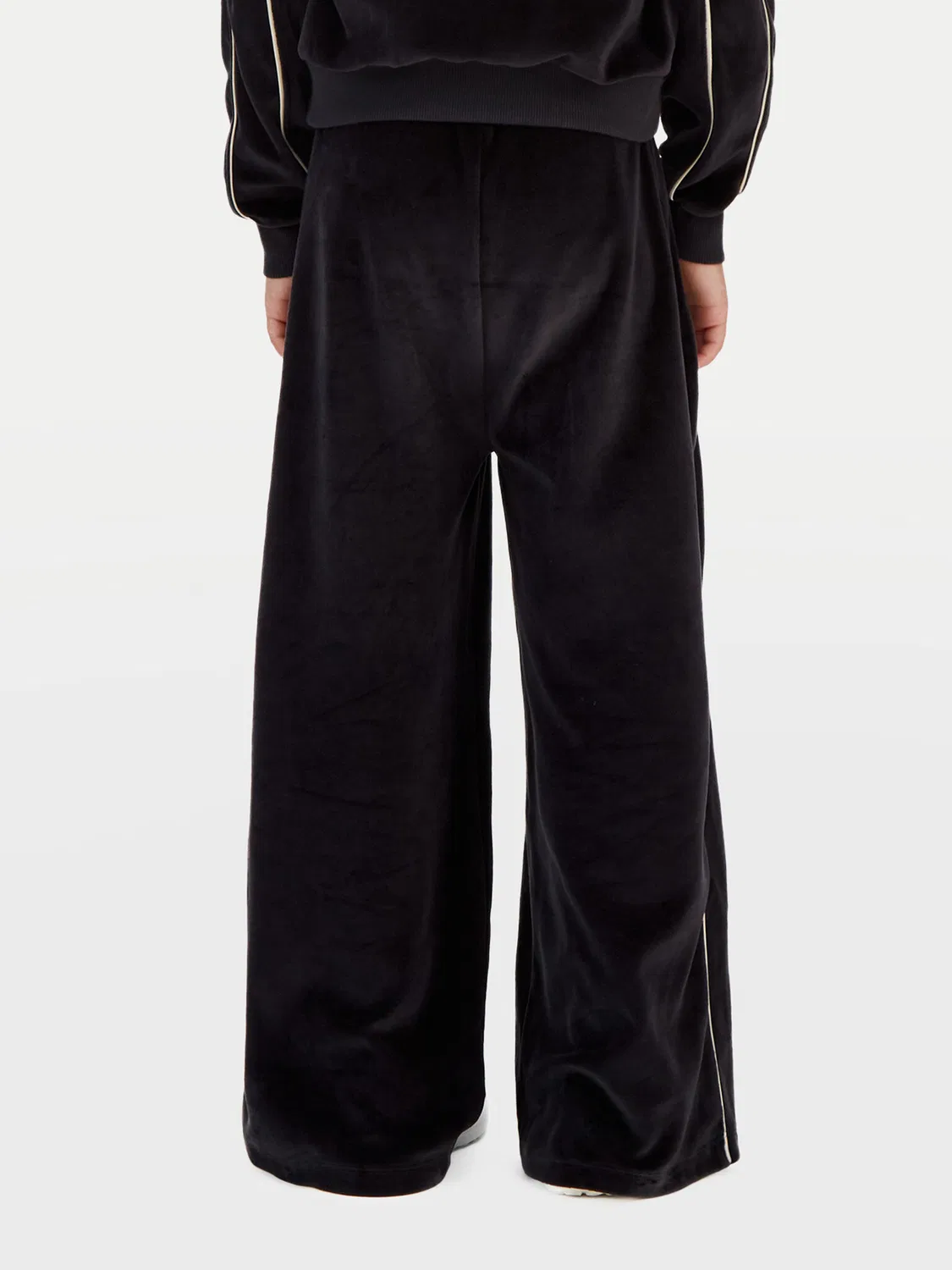 Спортивные штаны стандартного кроя для девочки Velvet Calvin Klein Jeans, черный — фото 3