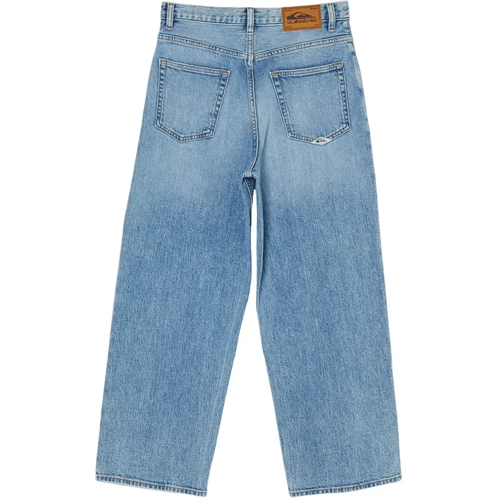 Детские джинсы свободного кроя для мальчиков Quiksilver, Blue — фото 4
